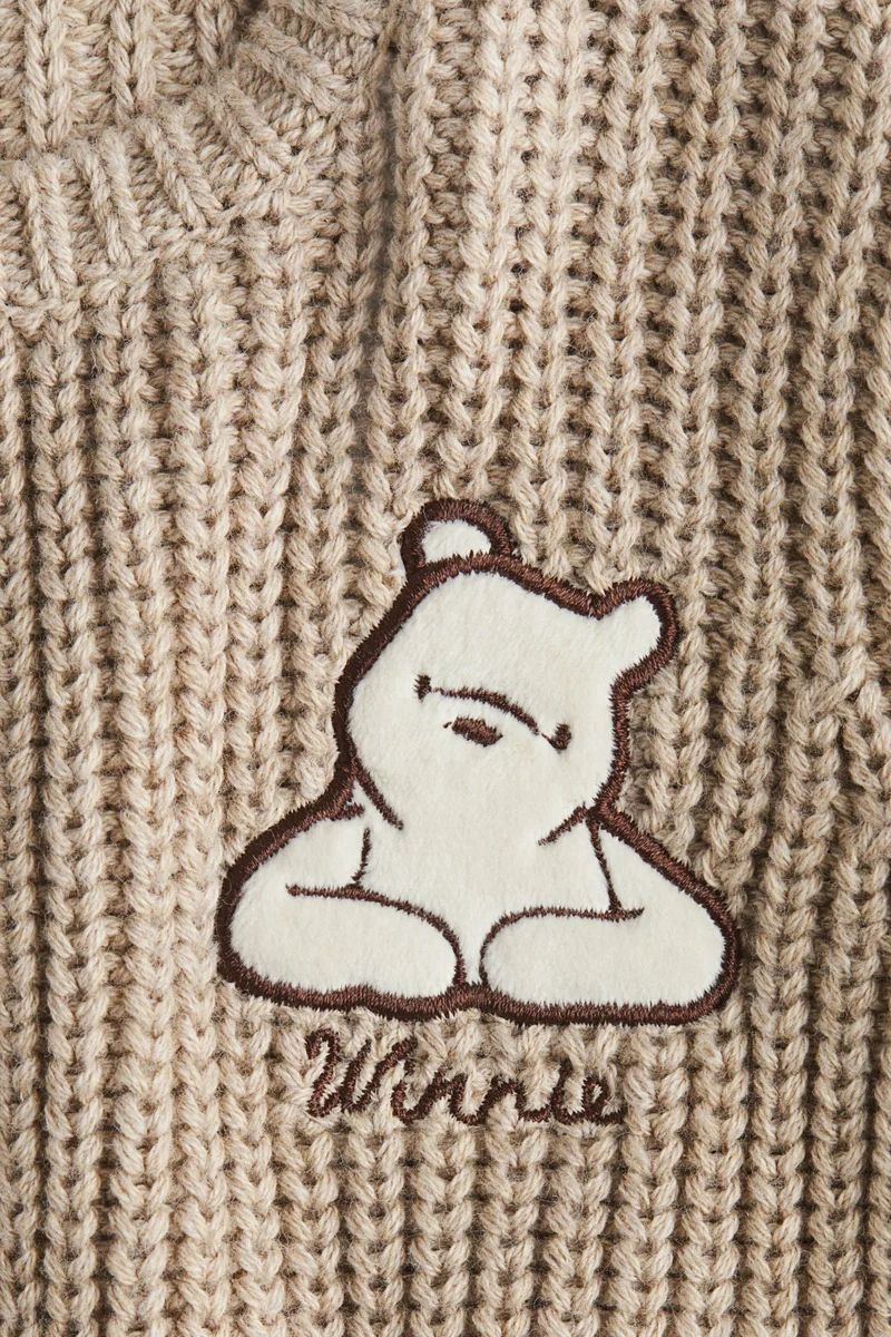 اتش اند ام كارديغان قطني مزخرف